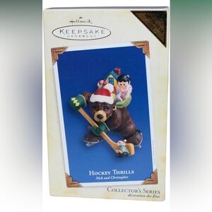 Hallmark Keepsake Ornament - “Hockey Thrills”🎁